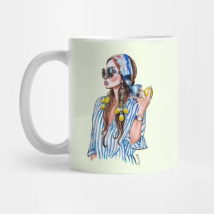 Italian girl Mug